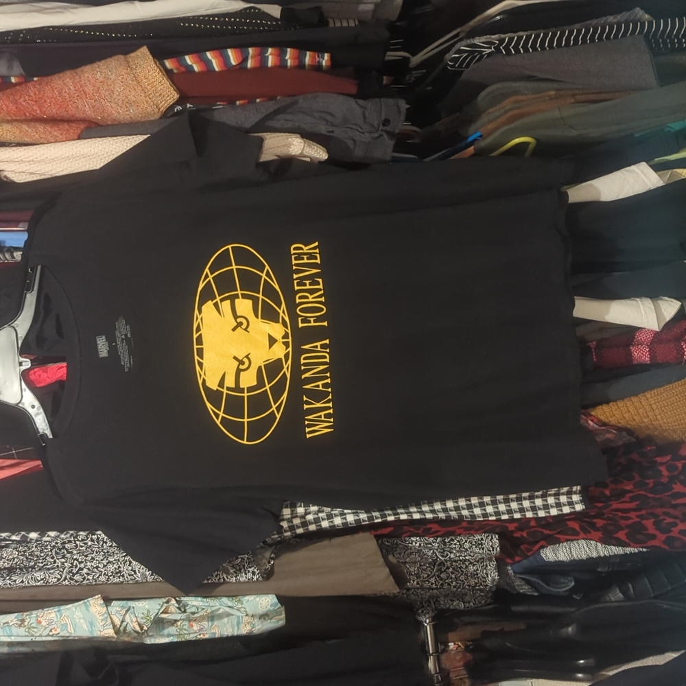 Plus size Blank Panther Wakanda Forever shirt
